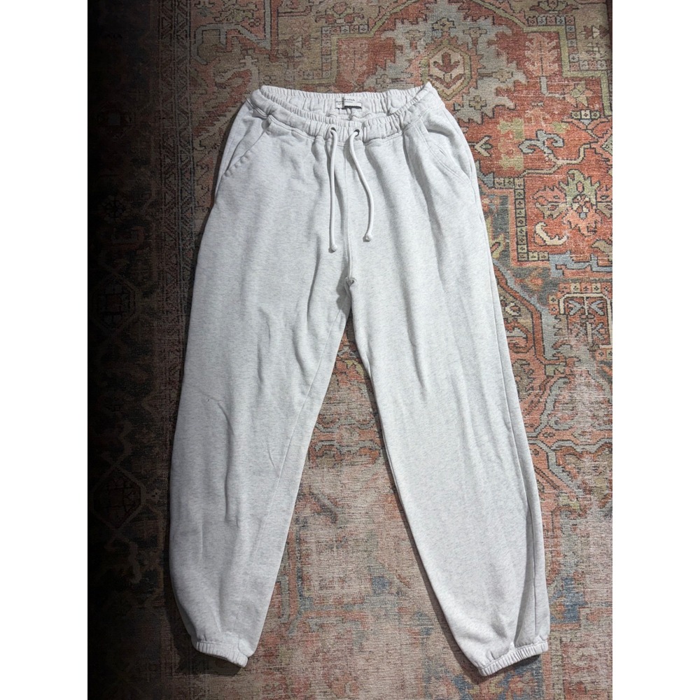 Abercrombie & Fitch Soft A&F Collection Heather Gray Jogger Sweatpants Small
